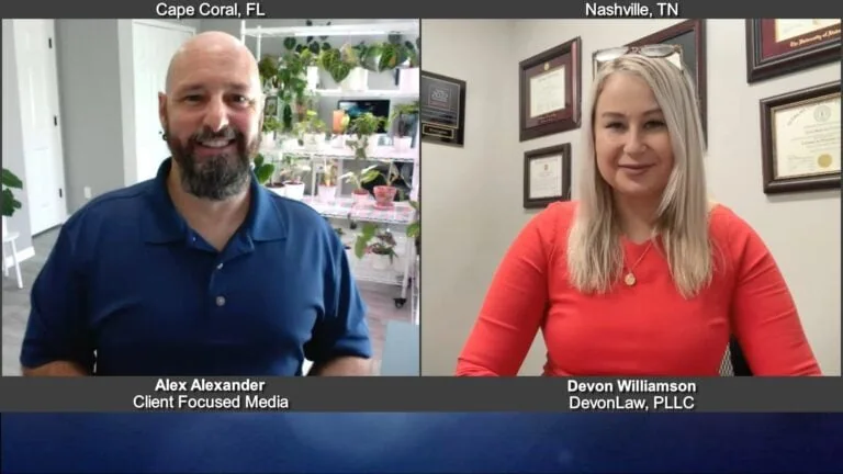 “Ask the Attorney” with Devon Williamson from DevonLaw, PLLC