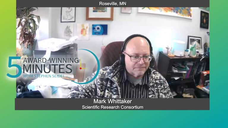 5 Award Winning Minutes With Mark Whittaker of Scientific Research Consortium