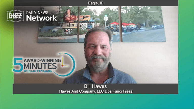 5 Award Winning Minutes With Bill Hawes of Hawes And Company, LLC Dba Fanci Freez
