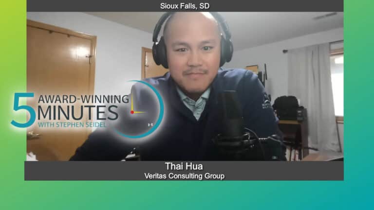 5 Award Winning Minutes With Thai Hua of Veritas Consulting Group