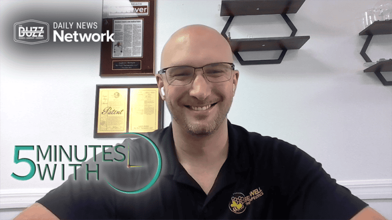 5 Minutes with Andrew Bernett of Bee Well Therapeutics