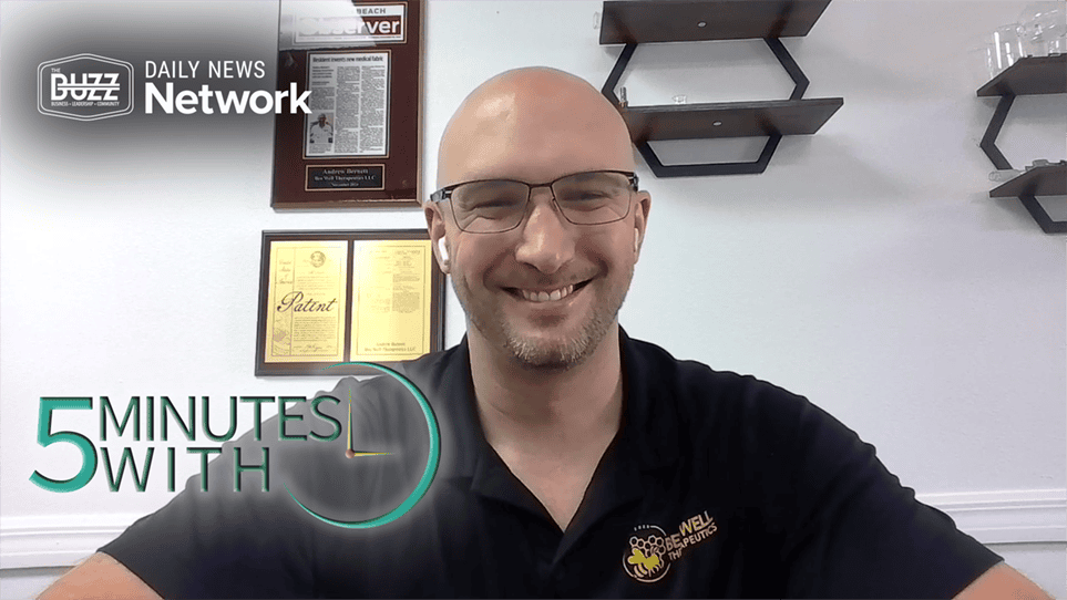5 Minutes with Andrew Bernett of Bee Well Therapeutics