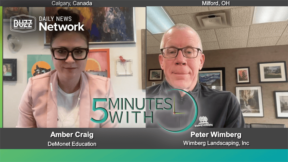 5 Minutes With Amber Craig of DeMonet Education and Peter Wimberg of Wimberg Landscaping, Inc