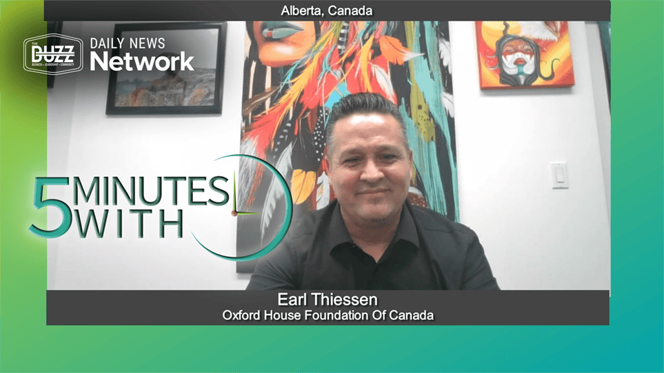 5 Minutes With Earl Thiessen of Oxford House Foundation Of Canada