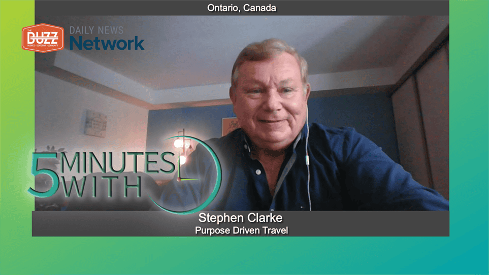 5 Minutes With Stephen Clarke of Purpose Driven Travel