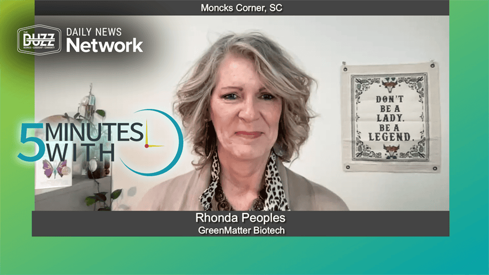 5 Minutes With Rhonda Peoples of GreenMatter Biotech