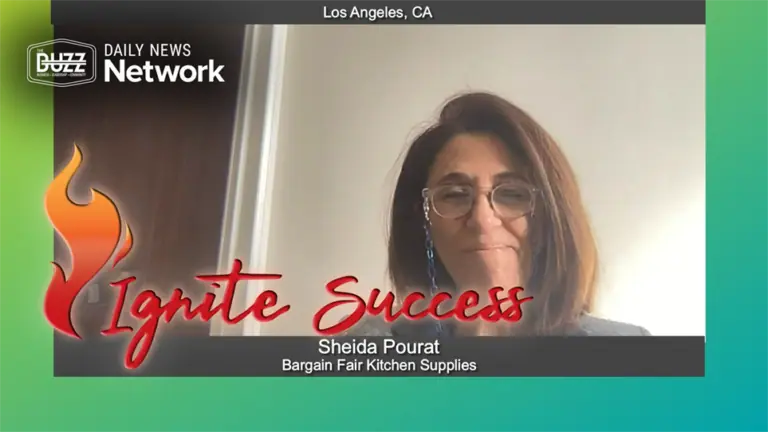 Ignite Success with Sheida Pourat of Bargain Fair Kitchen Supplies